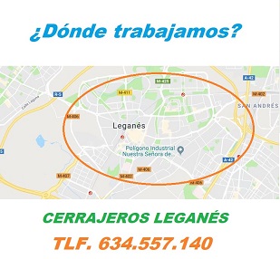 ¿ en que zonas de Leganes trabajamos ?